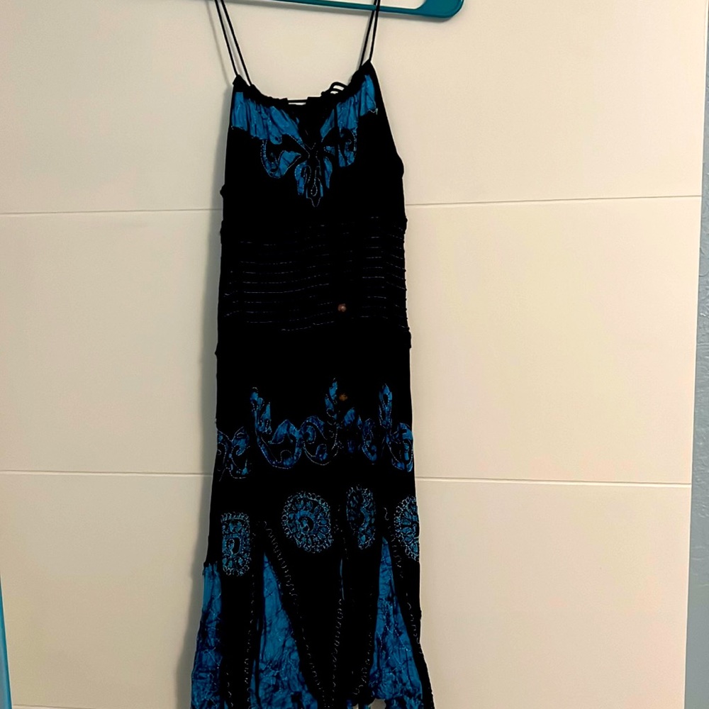 Beautiful dress with hand stitching